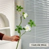Hoa đỗ quyên giả 68cm - Hoa lụa nhân tạo kèm bình nhựa, trang trí phòng, Endy shop - 71.000₫ 4
