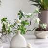 Hoa đỗ quyên giả 68cm - Hoa lụa nhân tạo kèm bình nhựa, trang trí phòng, Endy shop - 71.000₫ 9