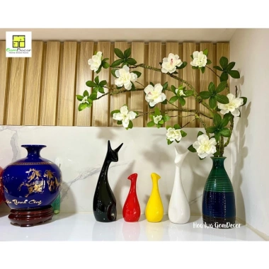 Hoa đỗ quyên giả cao cấp - Hoa lụa đẹp, trang trí nhà, giảm giá 38.000₫