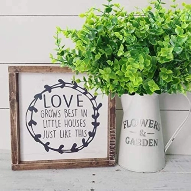 Hoa giả 35cm cành bạch đàn lá nhân tạo cao cấp - Trang trí nhà cửa, tiệc cưới, quà tặng, giảm giá 20% 7.900₫