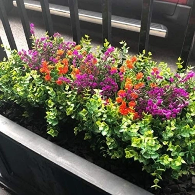 Hoa giả 35cm cành bạch đàn lá nhân tạo cao cấp - Trang trí nhà cửa, tiệc cưới, quà tặng, giảm giá 20% 7.900₫