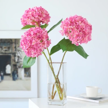 Hoa giả cẩm tú cầu lụa bông 20cm - Trang trí nhà, studio chụp ảnh, giá 76.000đ