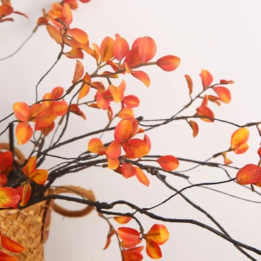 Hoa giả cành lá tầm xuân nhỏ vintage - Trang trí nhà cửa, đạo cụ chụp ảnh, giá 40.000₫ 2