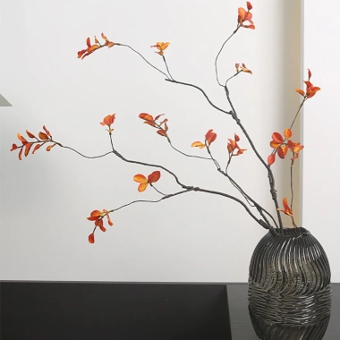 Hoa giả cành lá tầm xuân nhỏ vintage - Trang trí nhà cửa, đạo cụ chụp ảnh, giá 40.000₫ 3