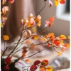 Hoa giả cành lá tầm xuân nhỏ vintage - Trang trí nhà cửa, đạo cụ chụp ảnh, giá 40.000₫ 6