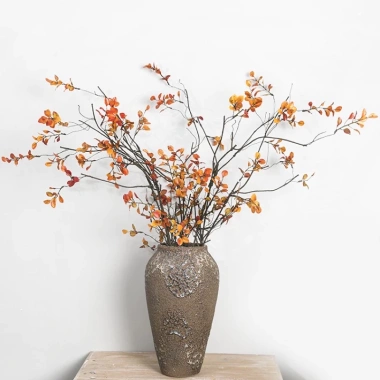 Hoa giả cành lá tầm xuân nhỏ vintage - Trang trí nhà cửa, đạo cụ chụp ảnh, giá 40.000₫ 8