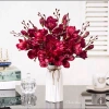Hoa giả cành lẻ 5 nhánh 46cm - Hoa diên vĩ cao cấp, decor nhà cửa, chỉ 35.000₫ 5