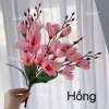 Hoa giả cành lẻ 5 nhánh 46cm - Hoa diên vĩ cao cấp, decor nhà cửa, chỉ 35.000₫ 10
