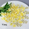 Hoa giả cành lẻ 9 bông 70cm - Hải đường lụa cao cấp, decor nhà cửa, 19.000 4