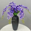 Hoa giả cành lẻ 9 bông 70cm - Hải đường lụa cao cấp, decor nhà cửa, 19.000 8