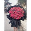 Hoa giả Combo 5-10 cành Hoa Hồng Tỷ Muội Lụa Hồng Sophia - Giá chỉ 140.000 VNĐ 3