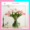 Hoa Giả Combo 5 cành Tulip 33cm - Nhiều màu, decor nhà cửa, giá 35.700₫