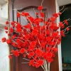 Hoa giả Đào râu cành dài 110cm tài lộc - Trang trí nhà, nội thất, may mắn - 14.790₫ 8