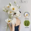 Hoa giả hoa anh túc lụa 110cm – Trang trí nhà, phụ kiện chụp hình, giá 39.800₫