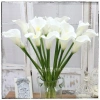 Hoa giả rum calla lily cao su cành dài 70cm siêu đẹp - Giá 26.000đ