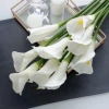 Hoa giả rum calla lily cao su cành dài 70cm siêu đẹp - Giá 26.000đ 3