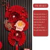 Hoa giấy nhún handmade trang trí lễ Tết, cưới, phòng khách - Giá chỉ 8.500đ 2