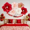 Hoa giấy trang trí backdrop chụp ảnh - Phông nền lễ cưới, sinh nhật, nhà hàng, lễ hội Trung Thu, Tết - Giá 8.640₫ 3