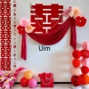 Hoa giấy trang trí backdrop chụp ảnh - Phông nền lễ cưới, sinh nhật, nhà hàng, lễ hội Trung Thu, Tết - Giá 8.640₫ 5