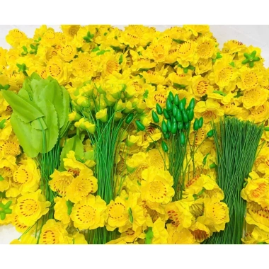 Hoa Mai Giả & Hoa Đào Giả Trang Trí Tết - Siêu Đẹp, Chất Lượng, Giá Rẻ 27.000 VND 10