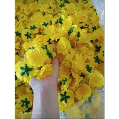 Hoa mai giả Tết 2.026 - Trang trí nhà, giá chỉ 30.000đ, màu tươi, chất lượng cao 10