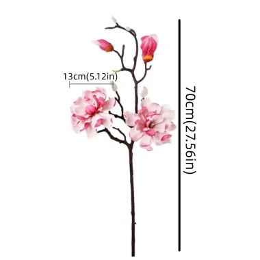 Hoa Mộc Lan Nhân Tạo DESPITEGO - Bình Hoa EVA Handmade, Mô Phỏng Thực Tế, Giá Ưu Đãi 132.948₫ 2