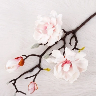 Hoa Mộc Lan Nhân Tạo DESPITEGO - Bình Hoa EVA Handmade, Mô Phỏng Thực Tế, Giá Ưu Đãi 132.948₫ 5