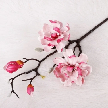 Hoa Mộc Lan Nhân Tạo DESPITEGO - Bình Hoa EVA Handmade, Mô Phỏng Thực Tế, Giá Ưu Đãi 132.948₫ 7