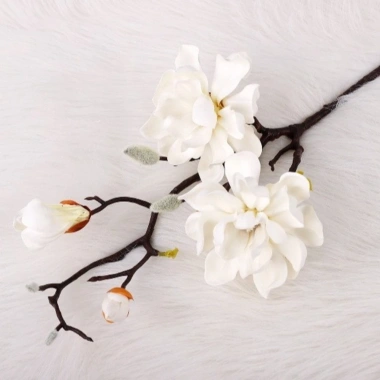 Hoa Mộc Lan Nhân Tạo DESPITEGO - Bình Hoa EVA Handmade, Mô Phỏng Thực Tế, Giá Ưu Đãi 132.948₫ 8