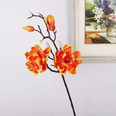 Hoa Mộc Lan Nhân Tạo DESPITEGO - Bình Hoa EVA Handmade, Mô Phỏng Thực Tế, Giá Ưu Đãi 132.948₫ 10