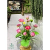 Hoa sen giả cao cấp loại 1 - Trang trí decor phong cách Quan Âm, chỉ 34.000đ 8