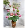 Hoa sen lụa decor sang trọng, trang trí nhà cửa - Giá ưu đãi 50.000 VND 6