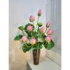 Hoa sen lụa trang trí sang trọng, giá ưu đãi 99.000đ, decor nội thất, chất liệu mềm mại, thiết kế tinh tế 10