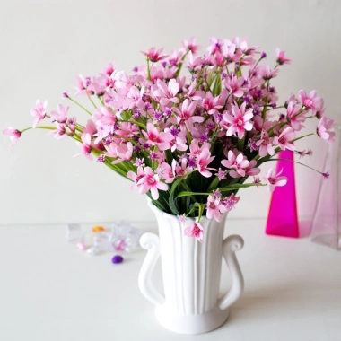 Hoa Thuỷ Tiên Giả 1 Cụm - Trang Trí Nhà Cửa, Decor Xinh, Giá Ưu Đãi 26.000đ 3