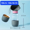 Hỏa Tốc Bình Đựng Nước và Đồ Ăn Cầm Tay Di Động Cho Chó Mèo - Cao Cấp Tiện Lợi Khi Đi Dạo và Du Lịch Giá 96.000 VND 3