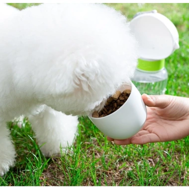Hỏa Tốc Bình Đựng Nước và Đồ Ăn Cầm Tay Di Động Cho Chó Mèo - Cao Cấp Tiện Lợi Khi Đi Dạo và Du Lịch Giá 96.000 VND 6