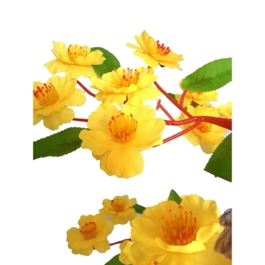 Hoả Tốc Cây hoa mai đào mini 50cm để bàn - Trang trí Tết siêu đẹp, chỉ 45.000đ 5