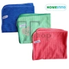 HỎA TỐC Combo 3 Khăn Lau Microfiber Homeinno 30x35cm Siêu Bền, Không Ra Lông Lau Bàn, Lau Kính 2