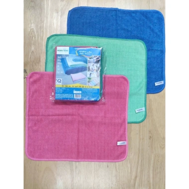 HỎA TỐC Combo 3 Khăn Lau Microfiber Homeinno 30x35cm Siêu Bền, Không Ra Lông Lau Bàn, Lau Kính 10 HỎA TỐC Combo 3 Khăn Lau Microfiber Homeinno 30x35cm Siêu Bền, Không Ra Lông Lau Bàn, Lau Kính 10