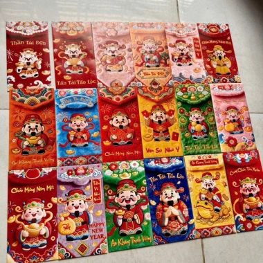 HOẢ TỐC COMBO 30 Bao Lì Xì 3D Ngựa May Mắn - Bao Lì Xì Mới 2.026 Giá 28.500 VND
