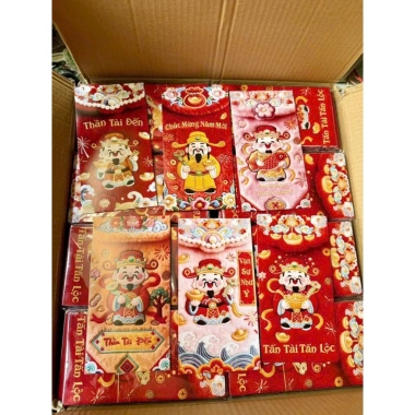 HOẢ TỐC COMBO 30 Bao Lì Xì 3D Ngựa May Mắn - Bao Lì Xì Mới 2.026 Giá 28.500 VND