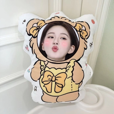 Hoả tốc gấu bông in hình người yêu - Quà Valentine, giao ngay 1h, chỉ 135k