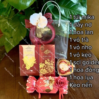 HOÀ TỐC Giỏ Quà Tết Túi Mica 2.026 Sang Trọng - Giá 189.000, Giảm 20% 7
