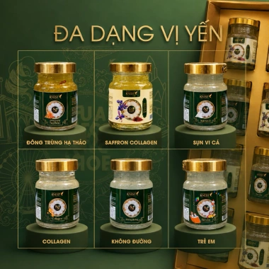 Hoả tốc HCM - Hộp quà Tết Yến Sào Khang 8-12g, yến hũ chưng sẵn, quà tặng đối tác, thầy cô, giảm giá 799k 3