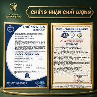 Hoả tốc HCM - Hộp quà Tết Yến Sào Khang 8-12g, yến hũ chưng sẵn, quà tặng đối tác, thầy cô, giảm giá 799k 7