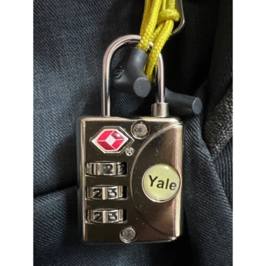 Hỏa tốc HCM Khóa số Yale YTP1 32mm Thân kẽm Rộng TSA cho vali - Giá 250k