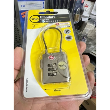 Hỏa tốc HCM - Ổ khóa số Yale YTP3/32/350/1 rộng 32mm TSA, bảo mật cao, dùng cho khóa vali - MSOFT 2 Hỏa tốc HCM - Ổ khóa số Yale YTP3/32/350/1 rộng 32mm TSA, bảo mật cao, dùng cho khóa vali - MSOFT 2