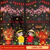 HOA TỐC HCM Size To Hoa Mai, Hoa Đào, Bánh Chưng Decal Tết 2.026 Dán Cửa và Kính 2 Mặt 79.000đ 10
