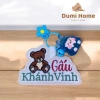 Họa Tốc Name Tag, Móc Khóa Treo Cặp Balo Thêu Tên & Hình Đặt Theo Yêu Cầu - 50k 3