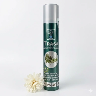 HOẢ TỐC Trasa 120ml - Chai xịt muỗi, côn trùng tự nhiên, giảm 21% - Tràm Dược